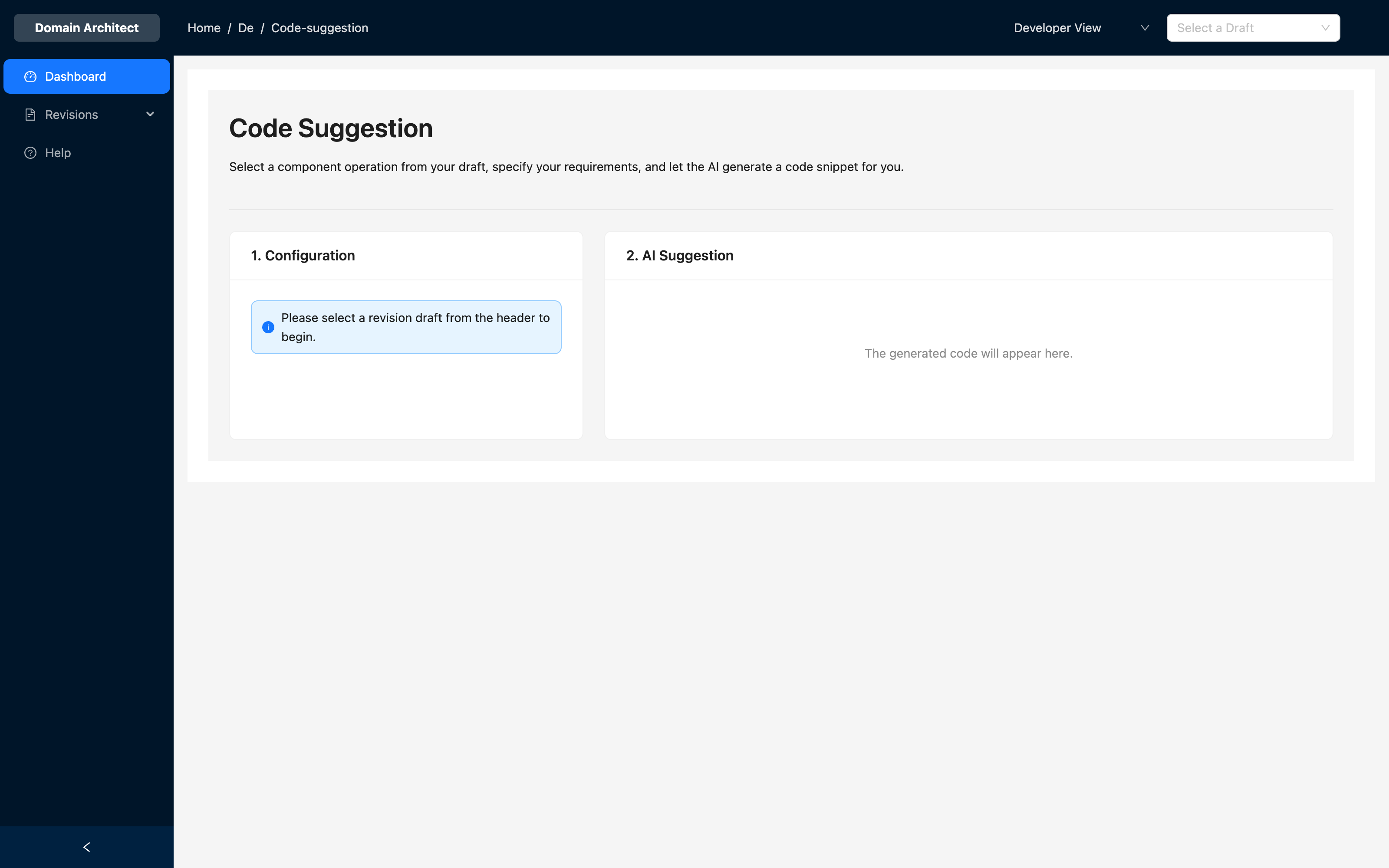 Code Suggestion Tool